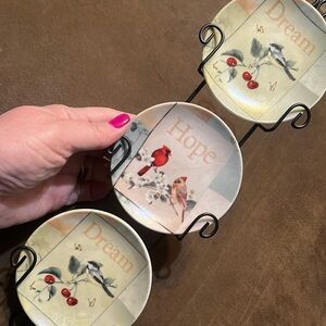 Bird Plates & Wall Rack